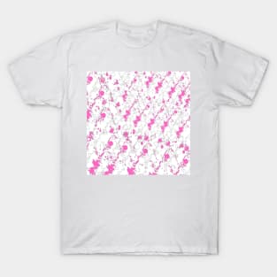 Pink and white T-Shirt